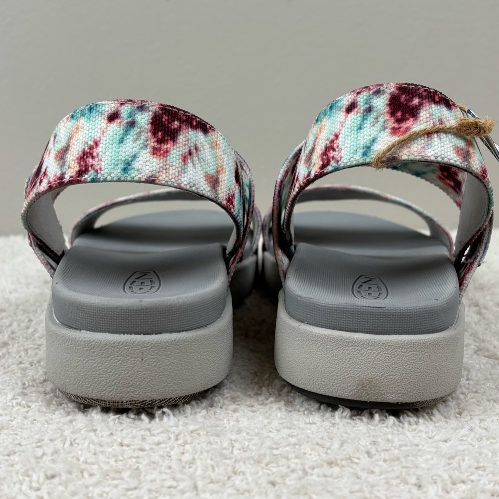 Keen Sandals Womens 8 Elle Backstrap in Andorra Tie Dye Open Toe Strappy 1026043 - Picture 9 of 14